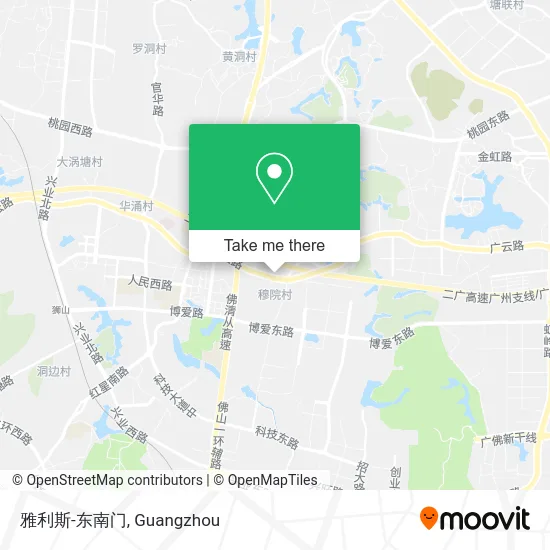 雅利斯-东南门 map