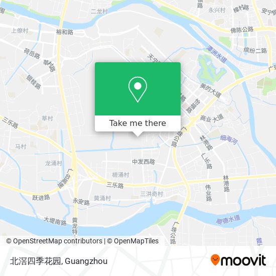 北滘四季花园 map