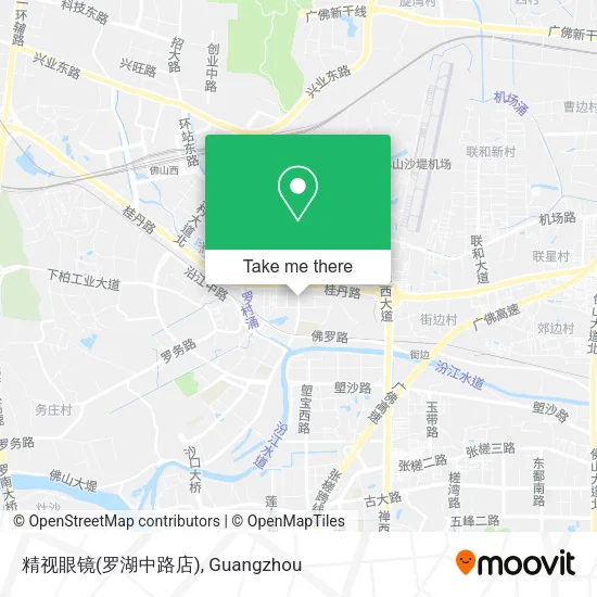 精视眼镜(罗湖中路店) map