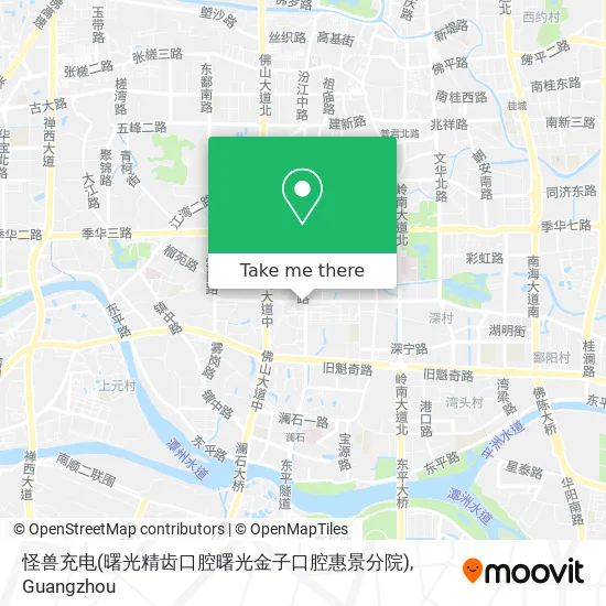 怪兽充电(曙光精齿口腔曙光金子口腔惠景分院) map