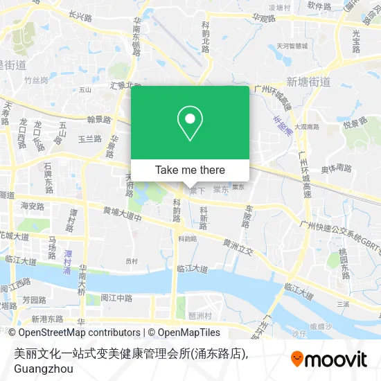 美丽文化一站式变美健康管理会所(涌东路店) map