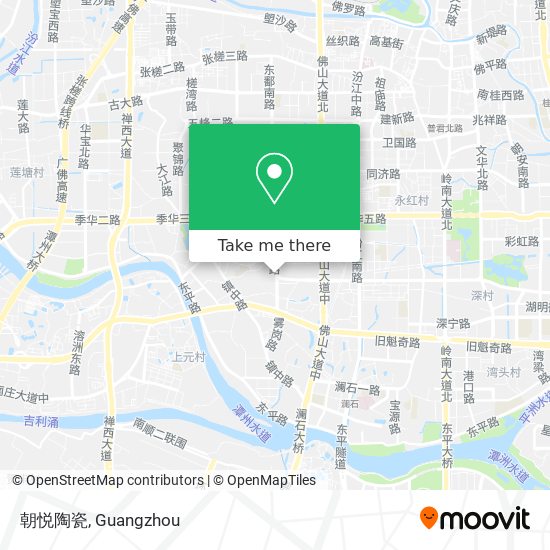 朝悦陶瓷 map