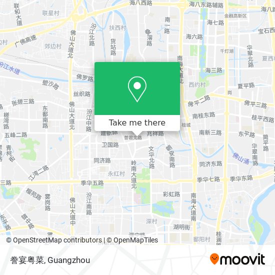 誊宴粤菜 map