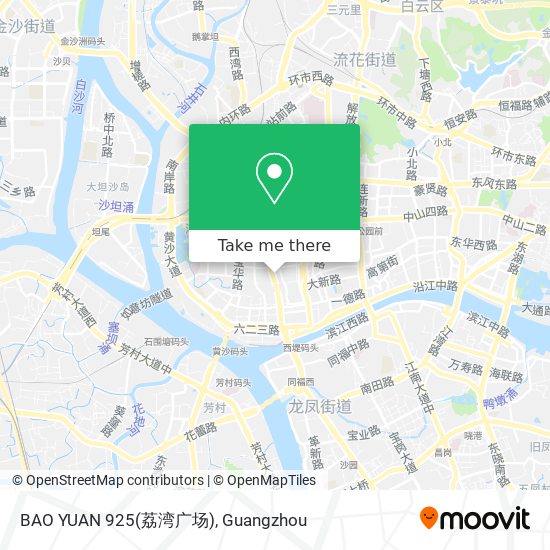 BAO YUAN 925(荔湾广场) map