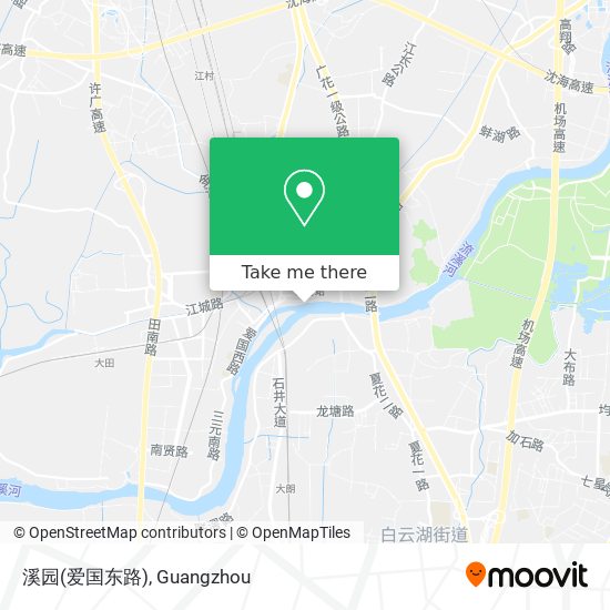 溪园(爱国东路) map
