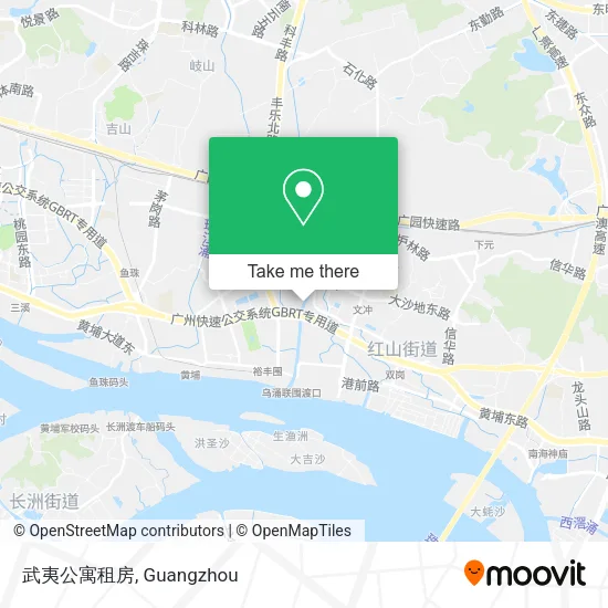 武夷公寓租房 map