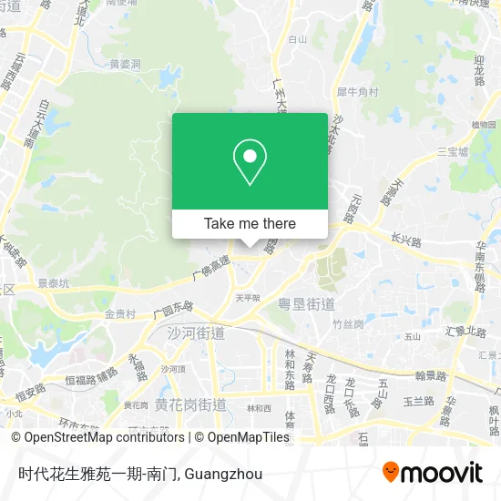 时代花生雅苑一期-南门 map