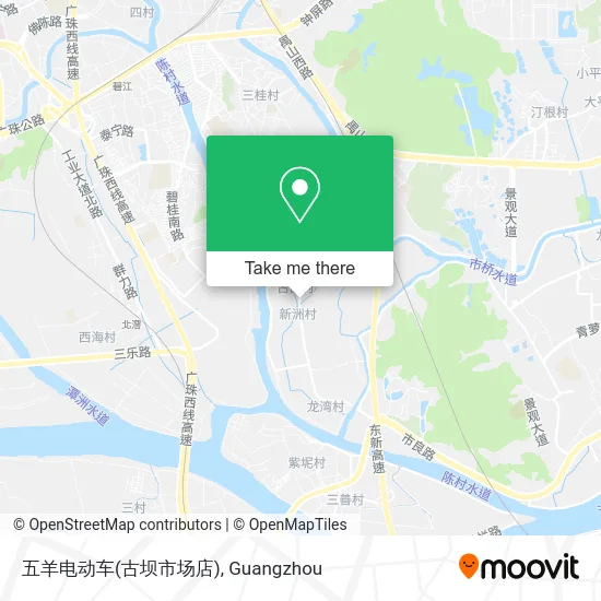 五羊电动车(古坝市场店) map