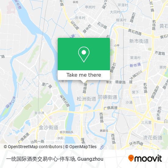 一统国际酒类交易中心-停车场 map