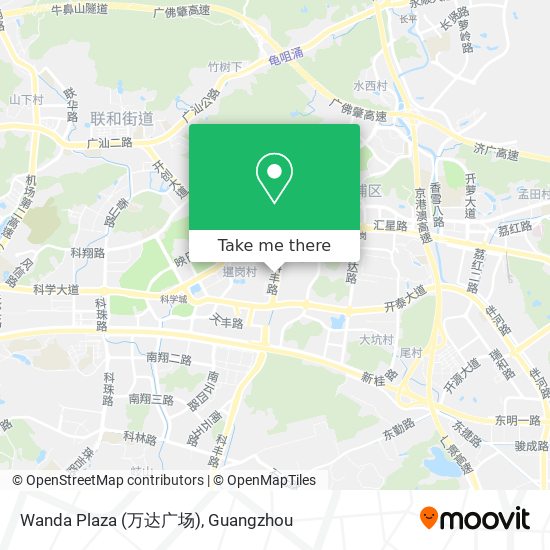 Wanda Plaza (万达广场) map
