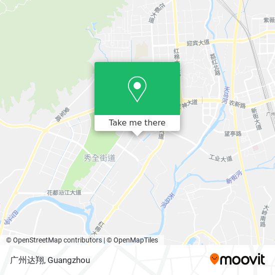 广州达翔 map