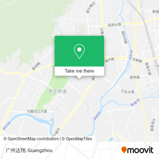 广州达翔 map