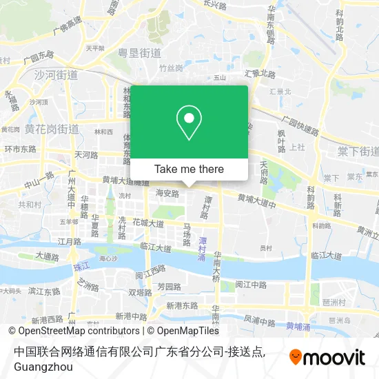 中国联合网络通信有限公司广东省分公司-接送点 map