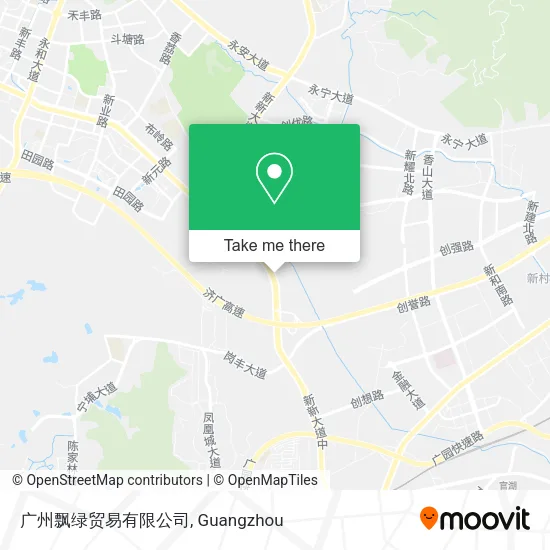 广州飘绿贸易有限公司 map