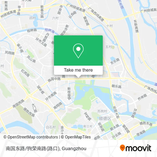 南国东路/驹荣南路(路口) map