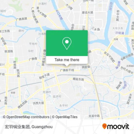 宏羽铜业集团 map