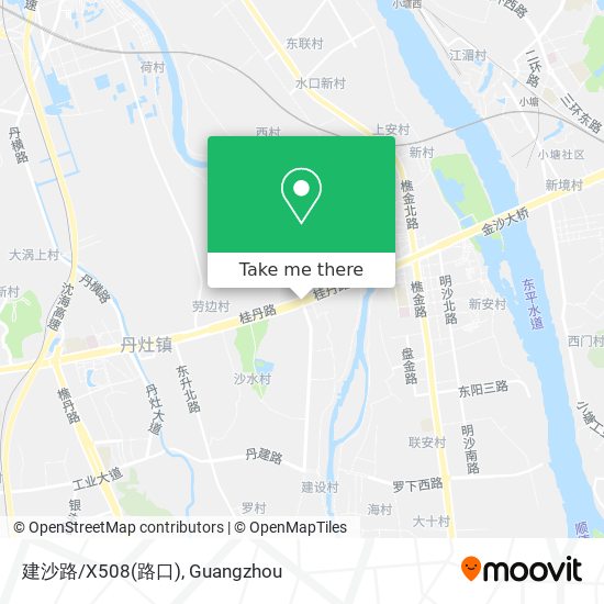 建沙路/X508(路口) map
