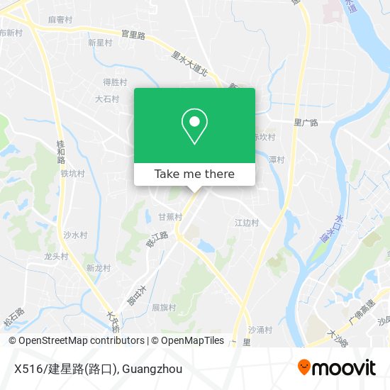 X516/建星路(路口) map