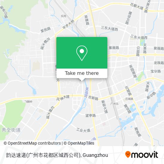 韵达速递(广州市花都区城西公司) map