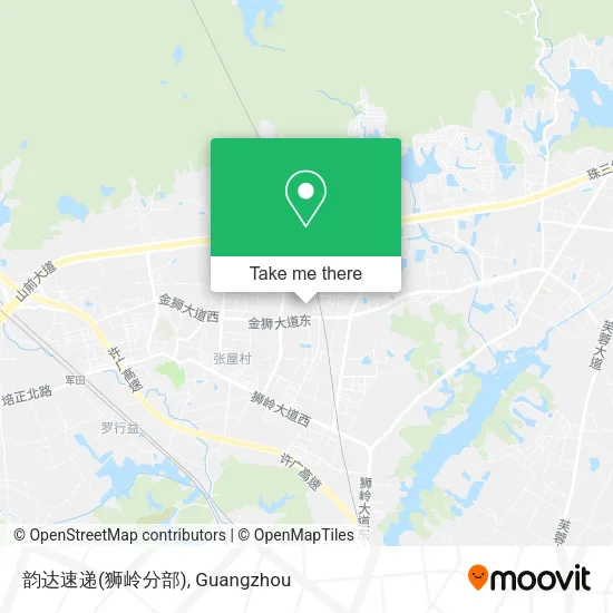 韵达速递(狮岭分部) map