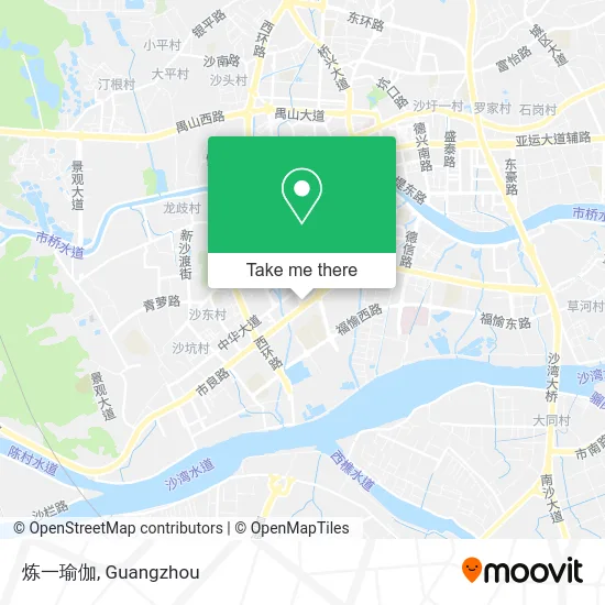 炼一瑜伽 map