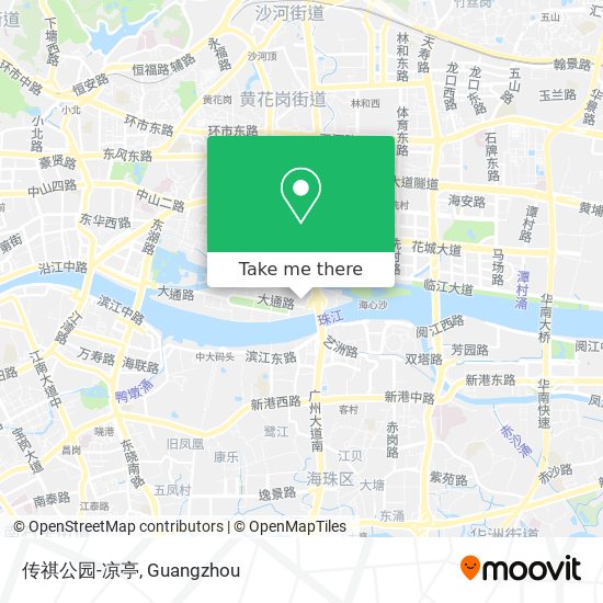 传祺公园-凉亭 map