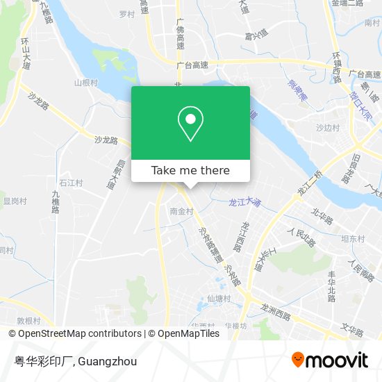 粤华彩印厂 map
