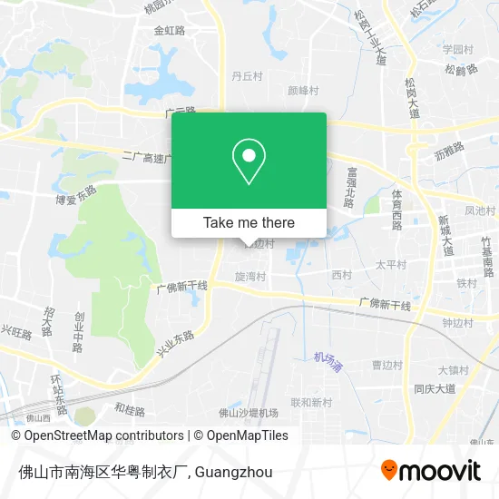 佛山市南海区华粤制衣厂 map