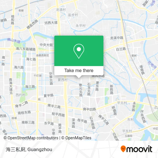 海三私厨 map