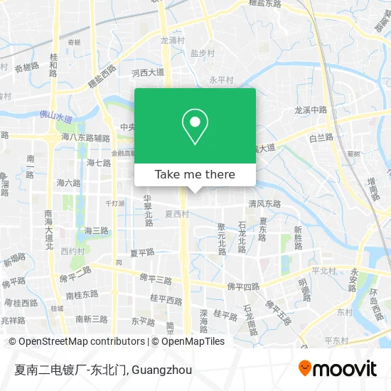 夏南二电镀厂-东北门 map