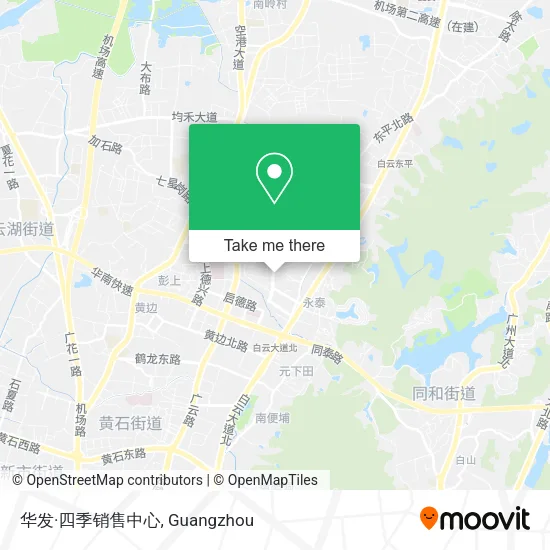 华发·四季销售中心 map