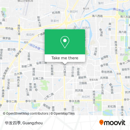 华发四季 map