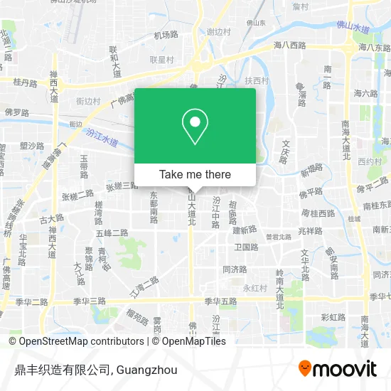 鼎丰织造有限公司 map