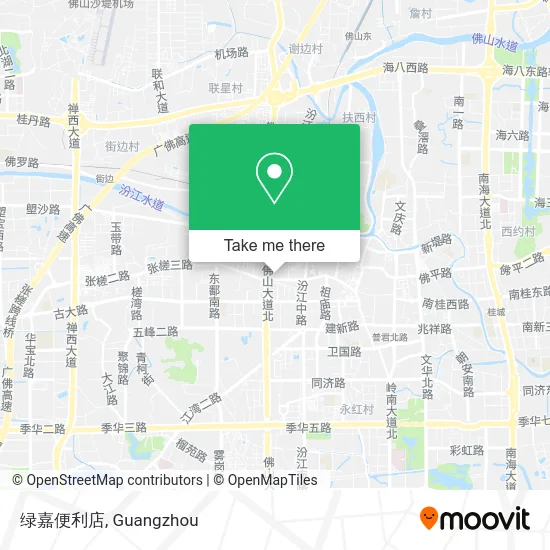绿嘉便利店 map