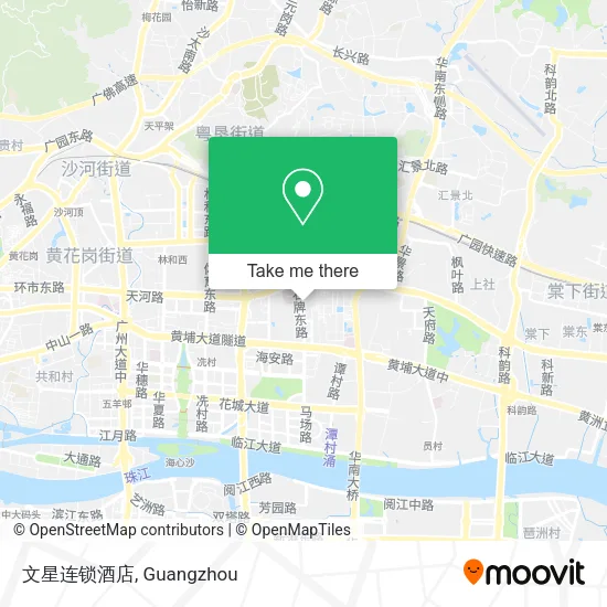 文星连锁酒店 map