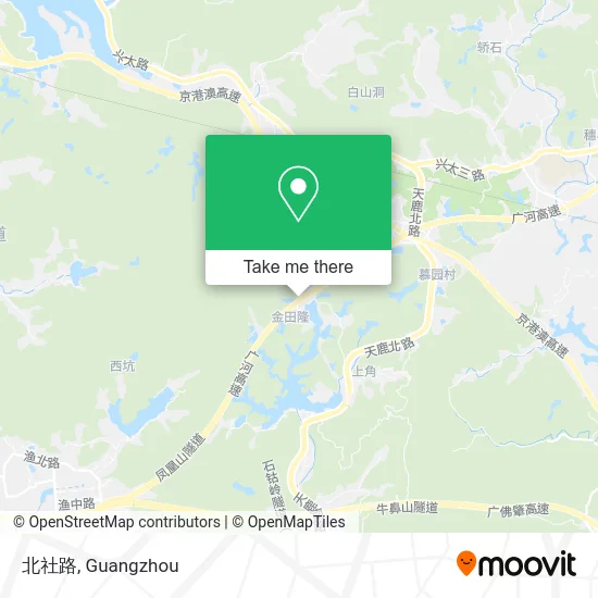 北社路 map