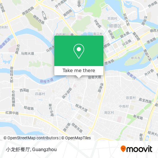 小龙虾餐厅 map