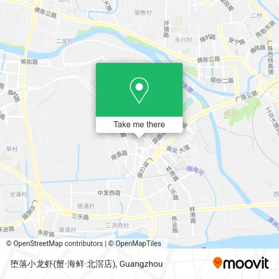 堕落小龙虾(蟹·海鲜·北滘店) map