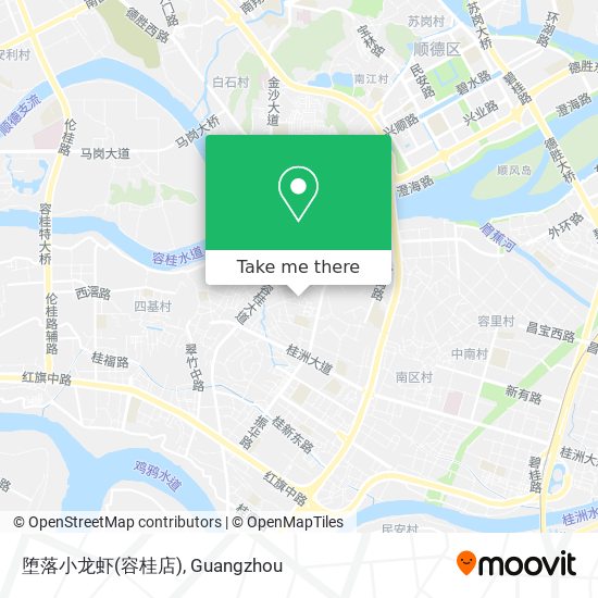 堕落小龙虾(容桂店) map