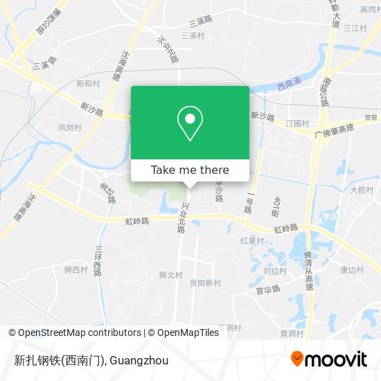 新扎钢铁(西南门) map