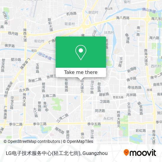 LG电子技术服务中心(轻工北七街) map