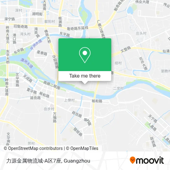 力源金属物流城-A区7座 map