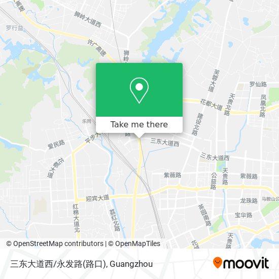 三东大道西/永发路(路口) map