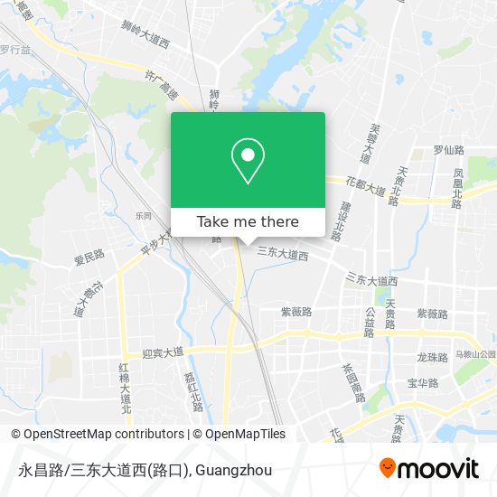 永昌路/三东大道西(路口) map