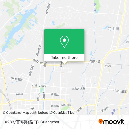 X283/百寿路(路口) map