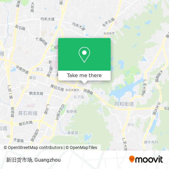 新旧货市场 map