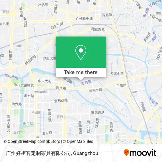 广州好柜客定制家具有限公司 map