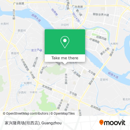家兴隆商场(坦西店) map