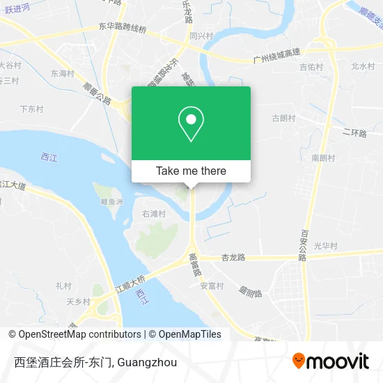 西堡酒庄会所-东门 map