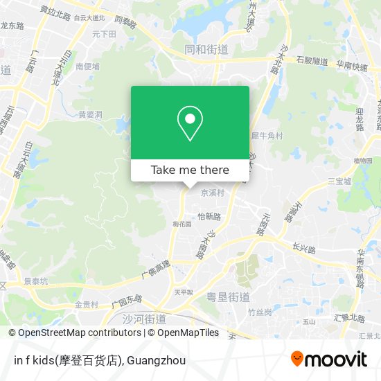 in f kids(摩登百货店) map